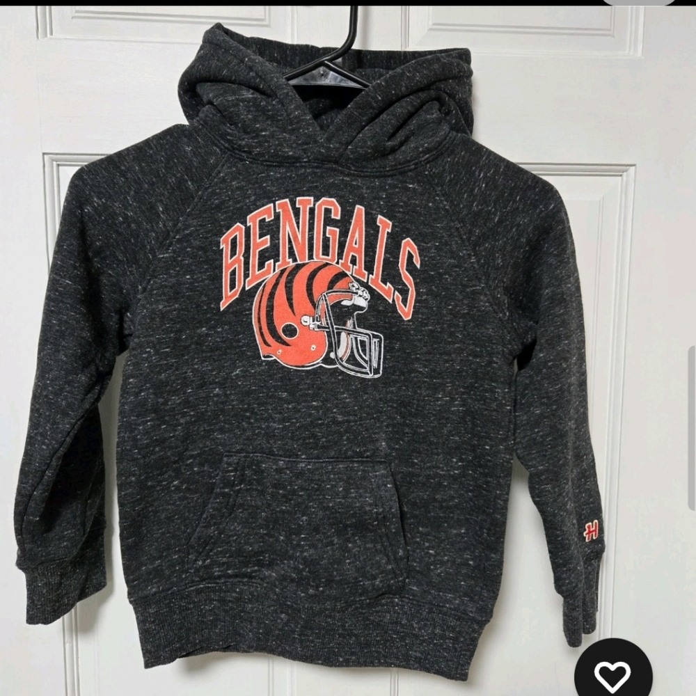 Homage Bengals Sweat Shirt Hoodie Boys size 6